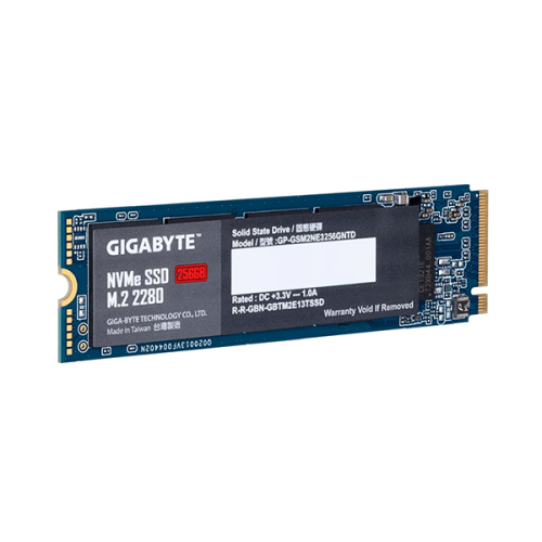 Ổ SSD Gigabyte GP-GSM2NE3256GNTD 256Gb (NVMe PCIe/ Gen3x4 M2.2280/ 1700MB/s/ 1100MB/s)